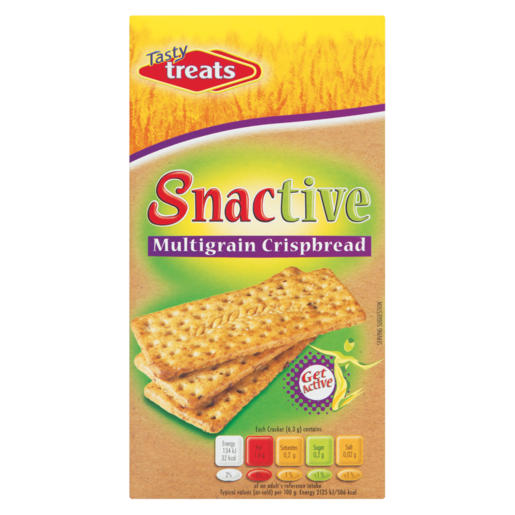 Tasty Treats Active Snack Multigrain Biscuit 500g