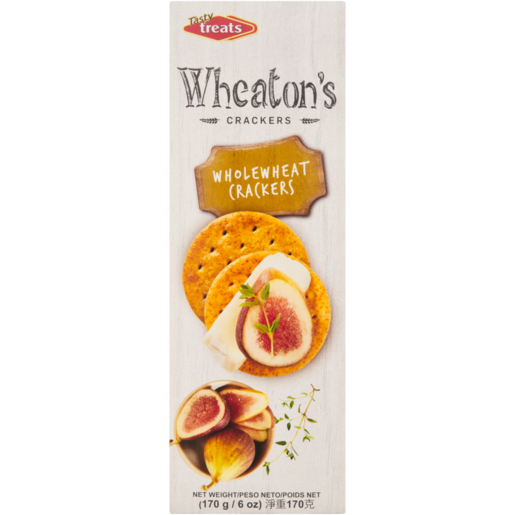 Tasty Treats Wheaton's Wholewheat Crackers 170g