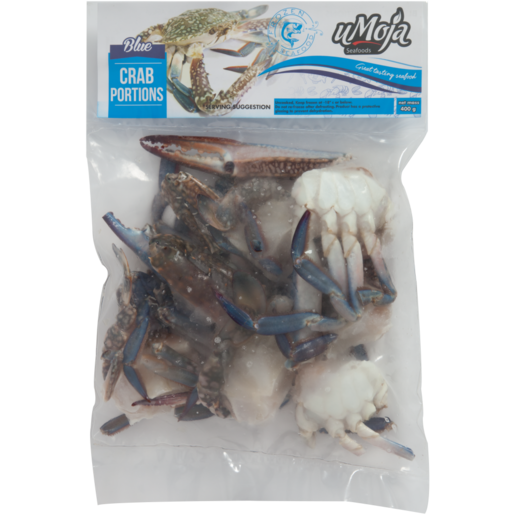 uMoja Frozen Blue Crab Portions 400g