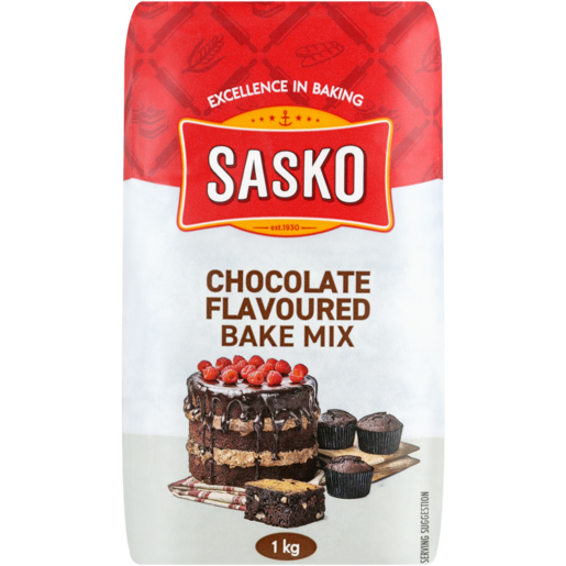 SASKO Chocolate Flavoured Bake Mix 1kg