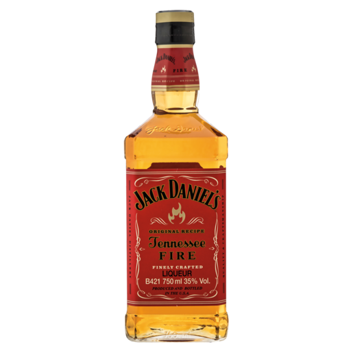 Jack Daniel's Tennessee Fire Cinnamon Liqueur Bottle 750ml