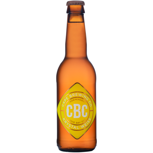CBC Krystal Weiss Beer Bottle 340ml