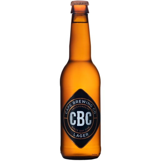 CBC Lager Bottle 340ml