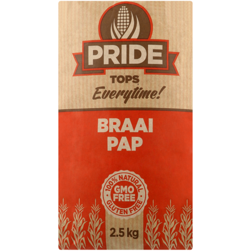 Pride GMO Free Braai Pap 2.5kg