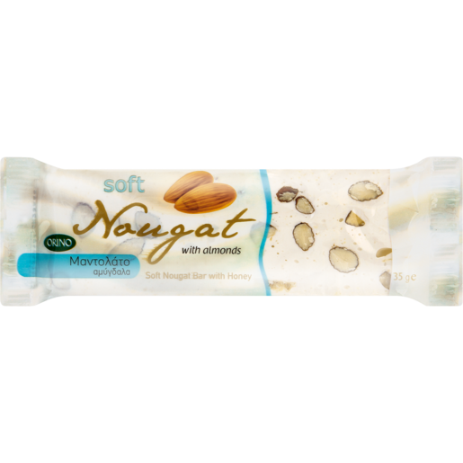 Orino Soft Almond Nougat Bar 35g