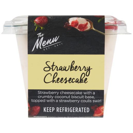 The Menu Strawberry Cheesecake 100g