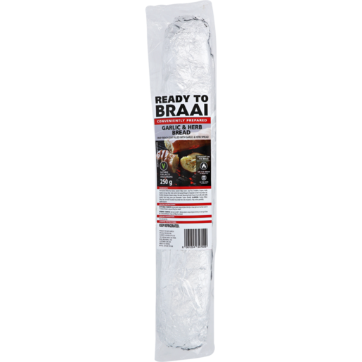 Ready To Braai Garlic & Herb Bread 250g