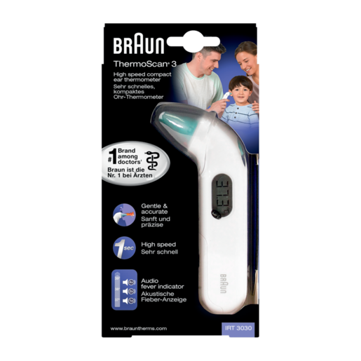 Braun Thermoscan 3 Thermometer 24 Pack