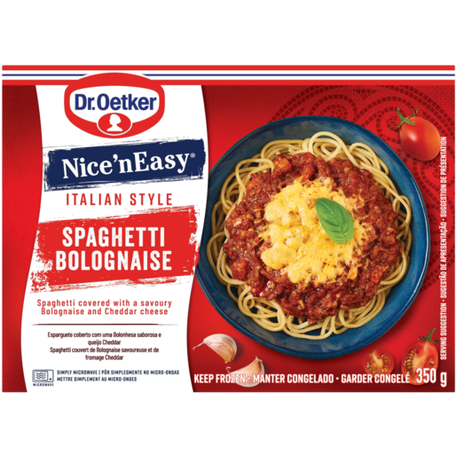 Dr. Oekter Frozen Italian Style Spaghetti Bolognaise 350g