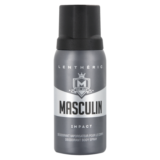 Lenthéric Masculin Impact Mens Body Spray Deodorant 150ml
