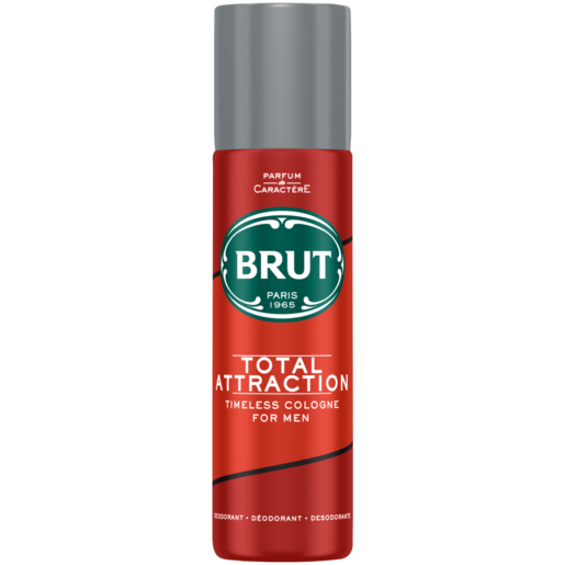 Brut Total Attraction Deodorant Body Spray 120ml