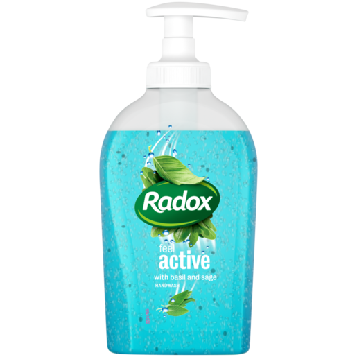 Radox Feel Active With Basil & Sage Handwash 300ml