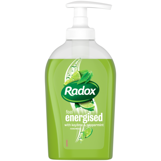 Radox Feel Energised With Keylime & Peppermint Handwash 300ml