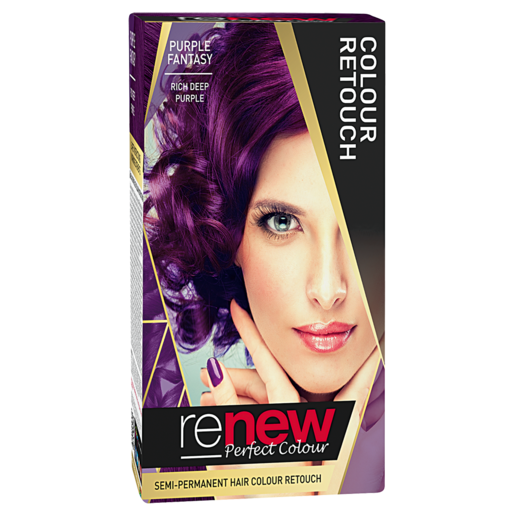 Renew Perfect Colour Semi-Permanent Hair Colour Retouch Purple Fantasy Rich Deep Purple