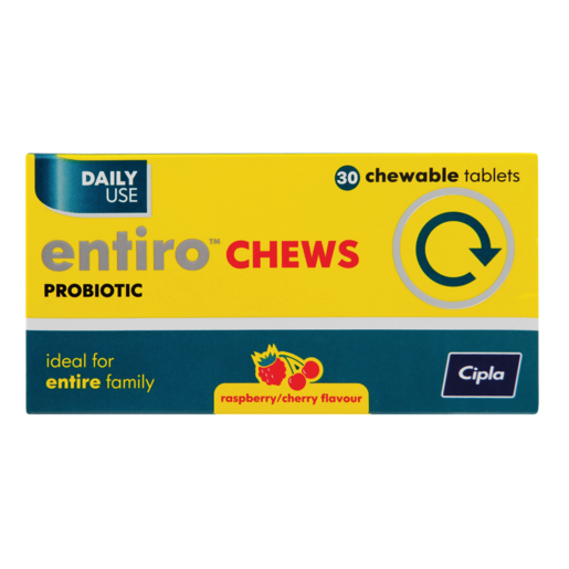 Cipla Entiro Probiotic Chews 30 Pack