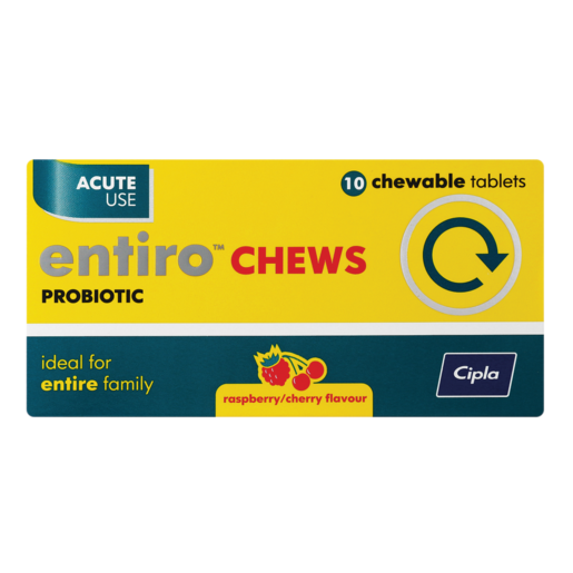Cipla Entiro Probiotic Chews 10 Pack