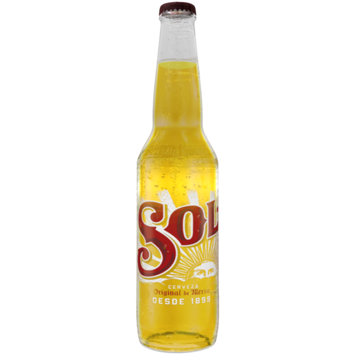 Sol Mexican Beer Bottle 330ml