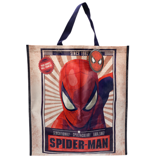 Spiderman Medium Shopping Bag 46.5cm