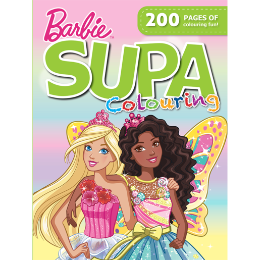 Barbie Supa Colouring Book 200 Page