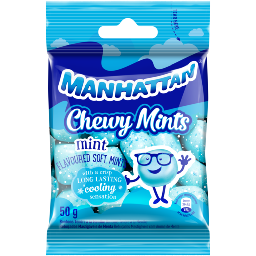 Manhattan Mint Flavoured Chewy Mints 50g 