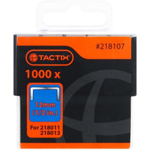 Tactix Heavy Duty Staples 12mm 1000 Pack