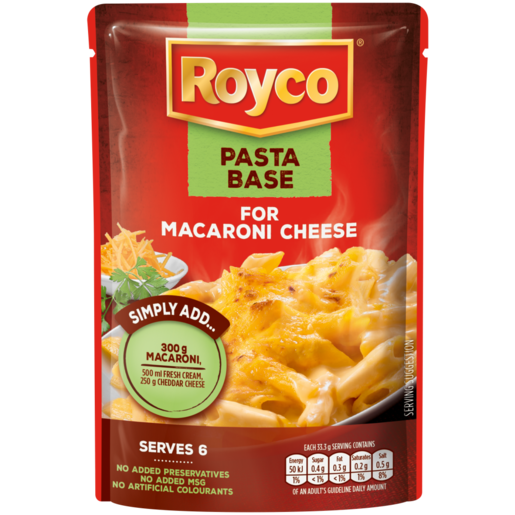 Royco Macaroni Cheese Pasta Base 200g