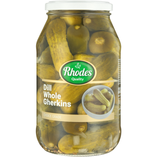 Rhodes Quality Dill Whole Gherkins 780g 