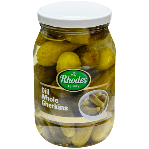 Rhodes Quality Dill Whole Gherkins 385g