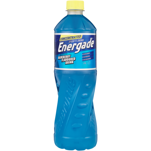 Energade Blueberry Flavoured Concentrated Sports Drink 750ml