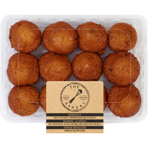 The Bakery Mini Blueberry Muffins 12 Pack