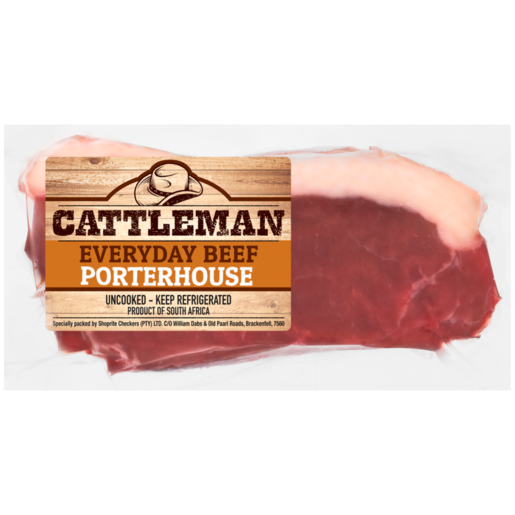 Cattleman Porterhouse Steak Per kg