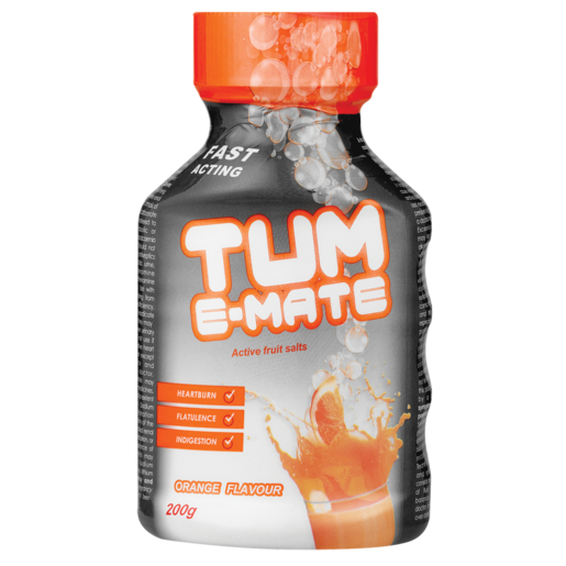 Tum E-Mate Orange Flavoured Active Fruit Salts 200g