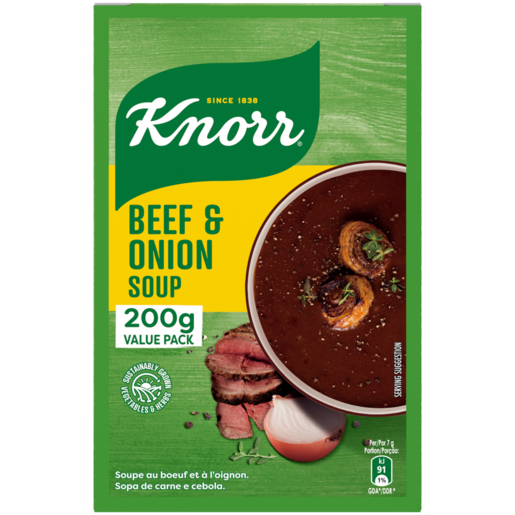 Knorr Beef & Onion Thickening Soup 200g