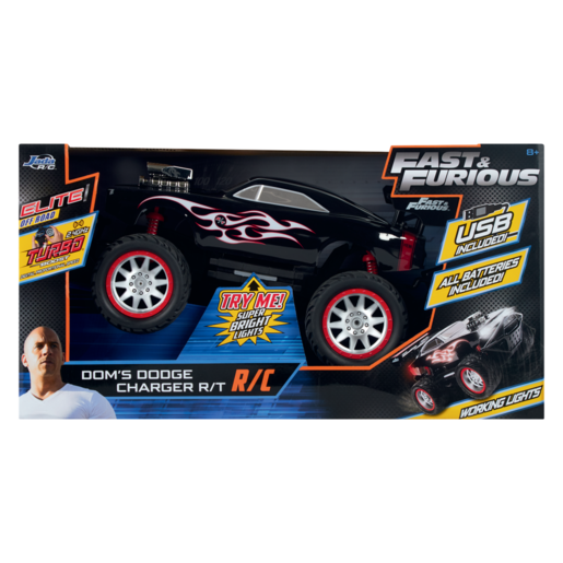 Fast & Furious Dom's Dodge Charger R/T | Remote Control Cars | Cars | Toys  | Checkers ZA