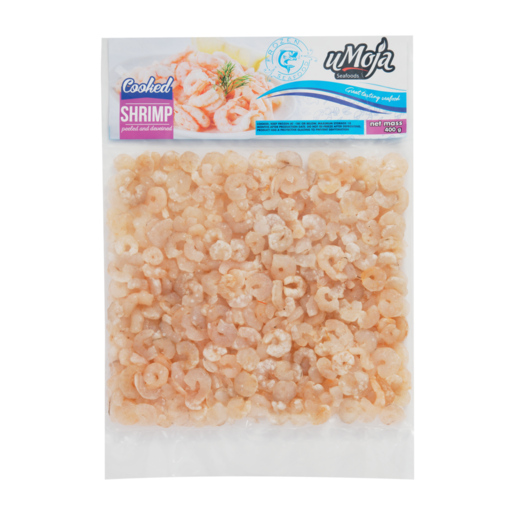uMoja Frozen Peeled & Deveined Shrimp 400g