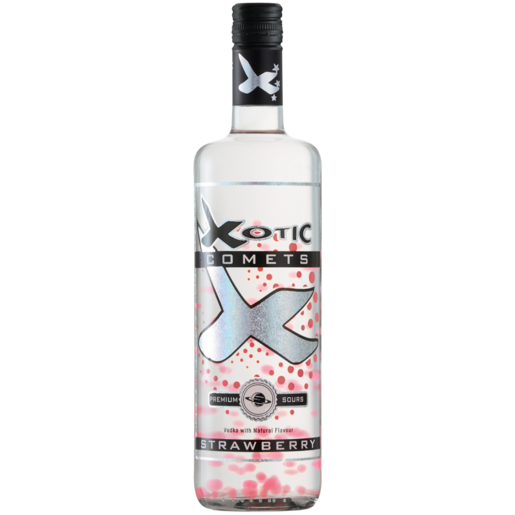 Xotic Comets Strawberry Sours Shooter Bottle 750ml