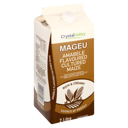 Crystal Valley Mageu Amabele Flavoured Cultured Maize 2L