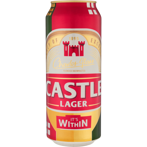 Castle Lager Beer Can 500ml