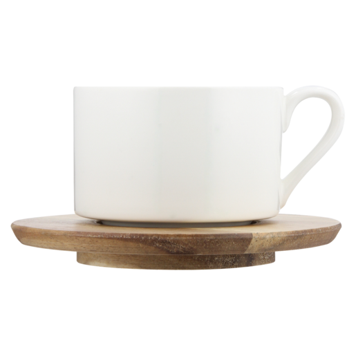 Homestyle Cup and Saucer Set 2 Piece