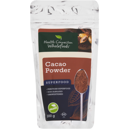 Health Connection Wholefoods Cacao Powder Superfood 200g