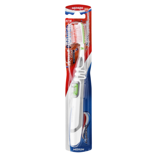Aquafresh Extreme Clean Interdental Power Medium Toothbrush