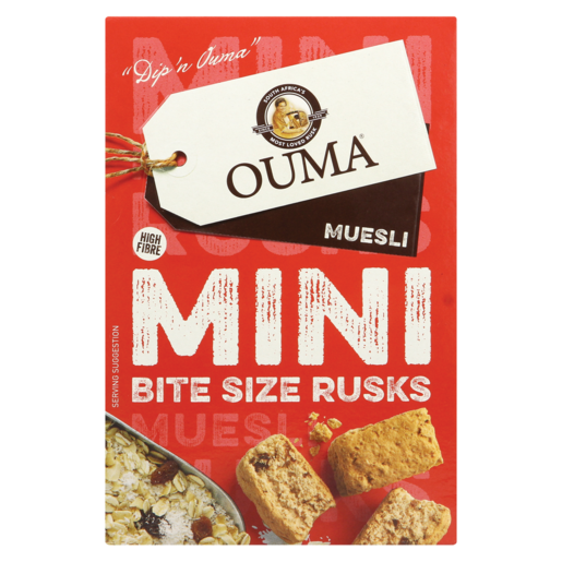 Ouma Mini Bite Size Muesli Rusks 200g