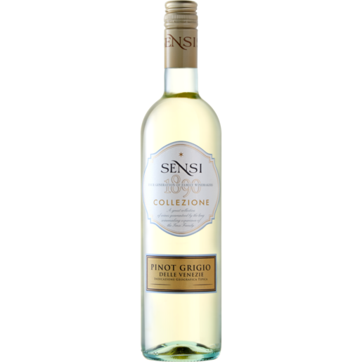 Sensi Collezione Pinot Grigio White Wine Bottle 750ml