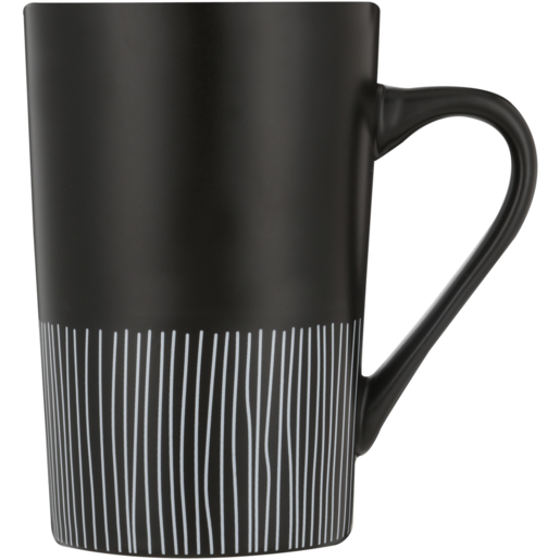 Black Scratch Coffee Mug (Assorted Item - Supplied at Random)