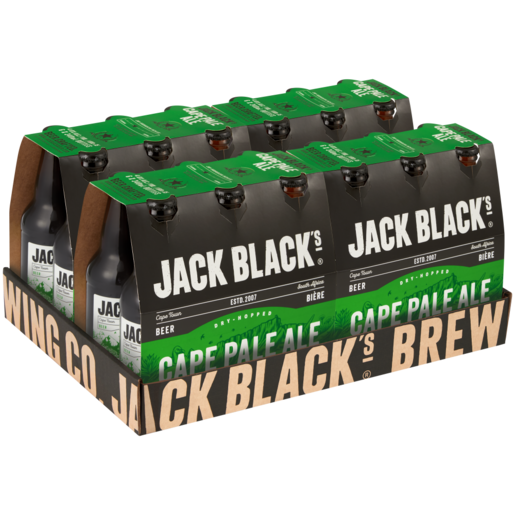 Jack Black's Cape Pale Ale Bottles 24 x 340ml