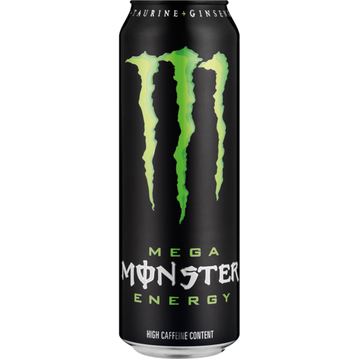 Monster Mega Energy Drink Can 553ml, Monster Energy Shower Curtain Rod