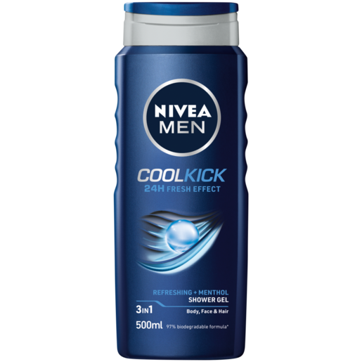NIVEA MEN Cool Kick Shower Gel 500ml