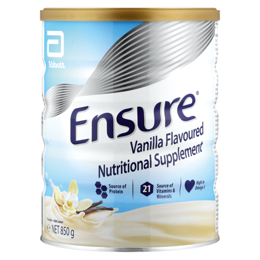 Ensure Vanilla Flavoured Nutritional Supplement 850g