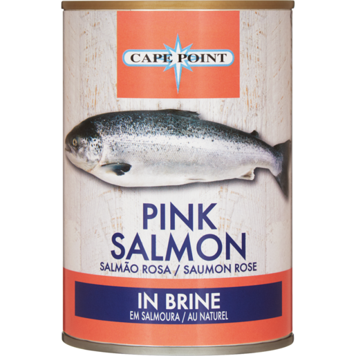 Cape Point Pink Salmon In Brine 400g