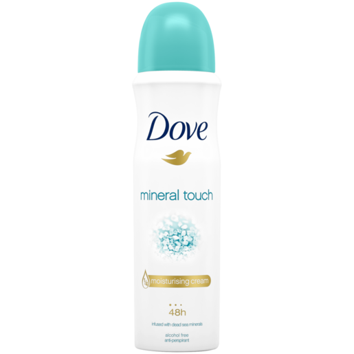 Dove Mineral Touch Ladies Anti-Perspirant Spray 150ml